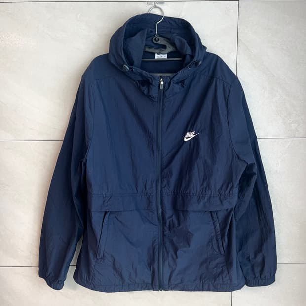 나이키 해외판 바람막이 네이비 (2XL size) 