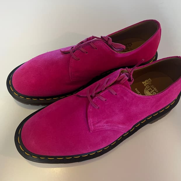 닥터마틴 MIE 1461 스웨이드 핑크 UK8 270 US9