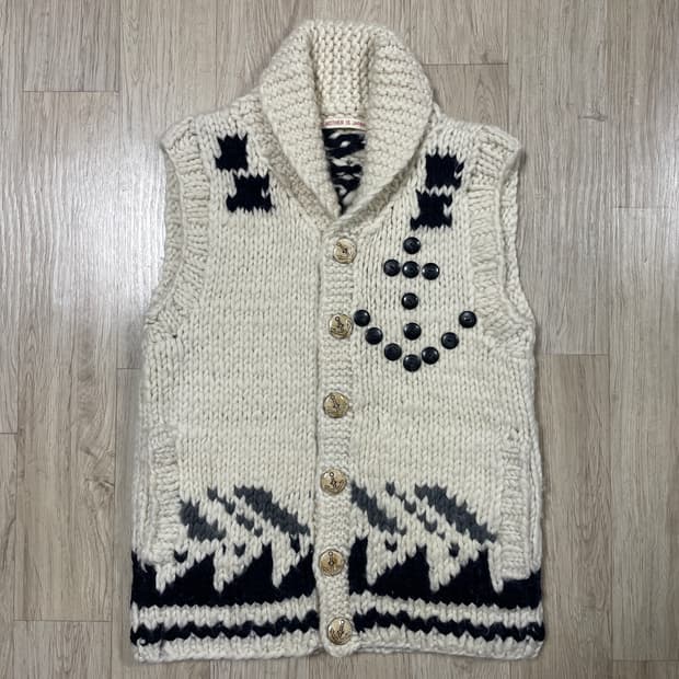 55) 여성 해군패턴 숄카라 코위찬 베스트(네팔제)