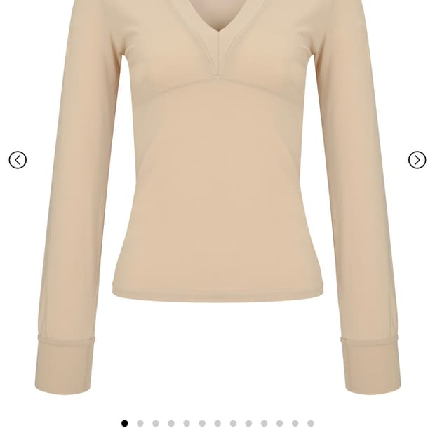 키야기 Adyra top - sand S사이즈