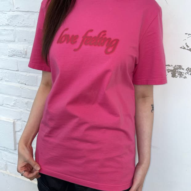 martine rose love feeling t-shirts