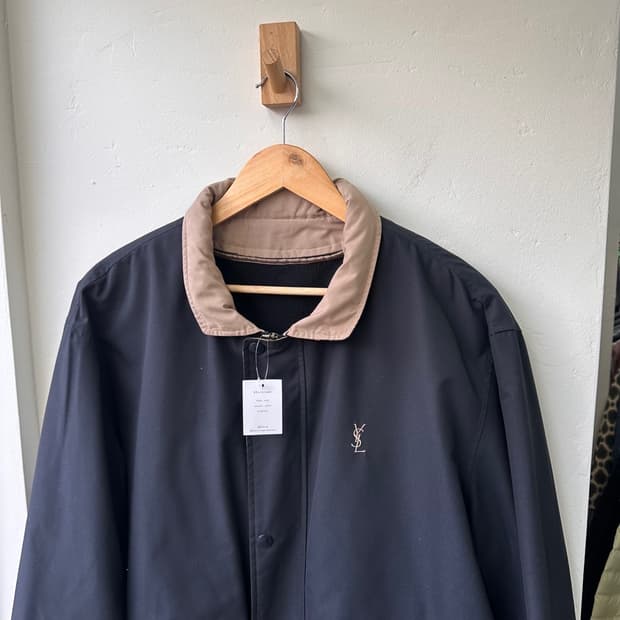 15732 - 입생로랑 블랙 폴리 자켓