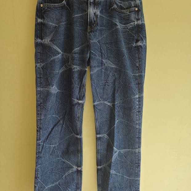 [34] 브랜디드 쿠라보 와이드 스트레이트 진