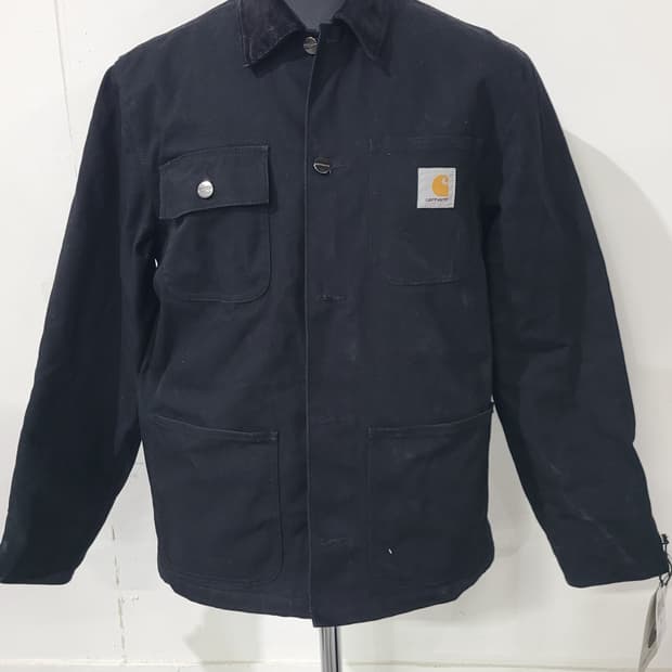 정품 칼하트 미시건 자켓 블랙 S