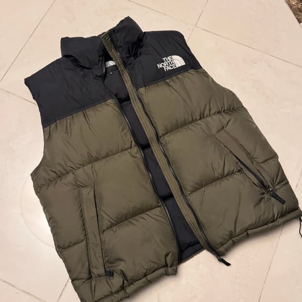 노스페이스 패딩조끼 (L)