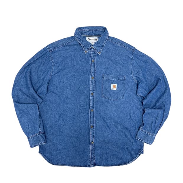 칼하트 리메이크 데님셔츠(L)