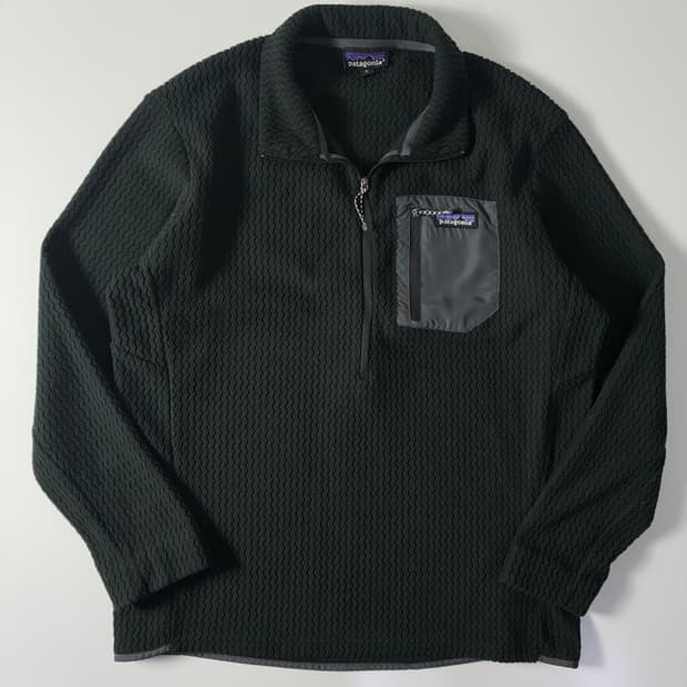 Patagonia 파타고니아 재팬라인 R1 에어풀 반집업 히트웜