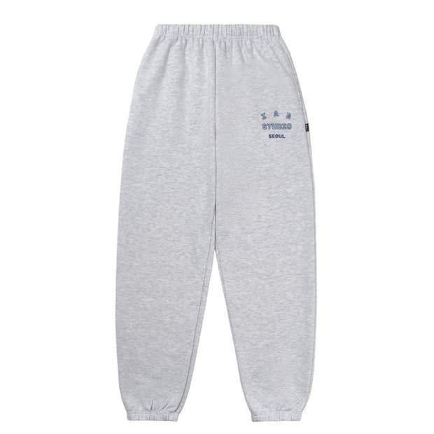(XL) 아이앱 서울 스웻팬츠 라이트 그레이