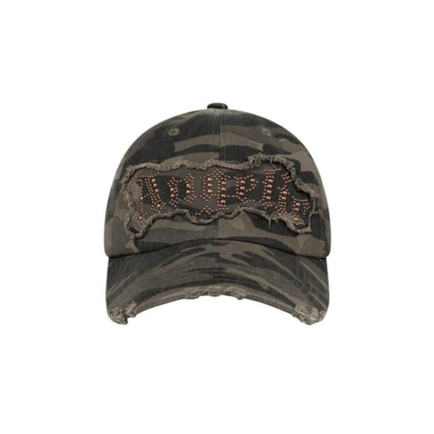 2000아카이브 (IVE 장원영 착용) 엔젤릭 카모 볼캡