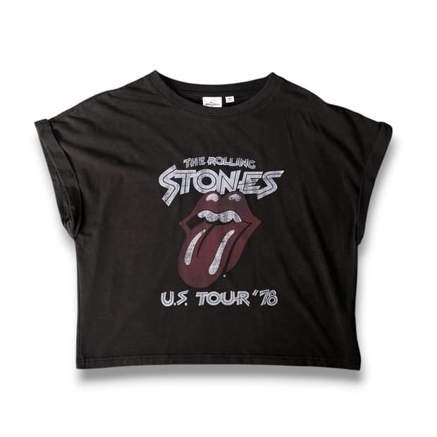 GU 지유x롤링스톤 롤업 티셔츠 L