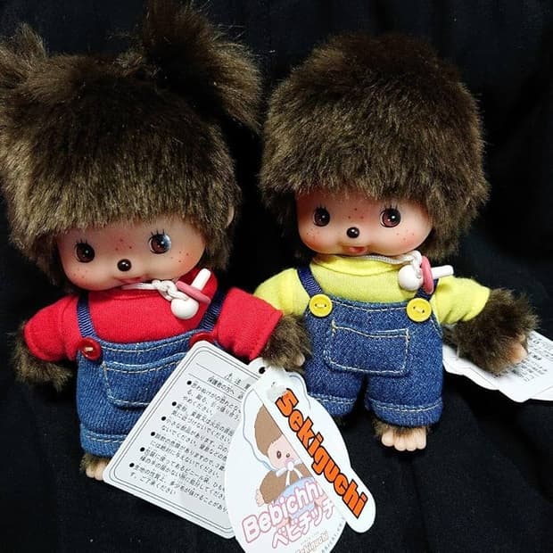 몬치치 베비치치 데님청멜빵 세트