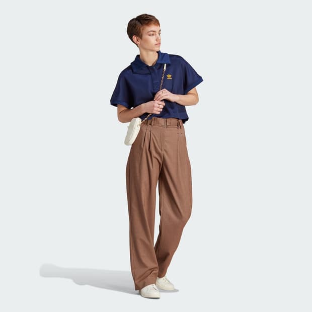 [2XS-S] 아디다스 크롭 폴로 반팔 티셔츠