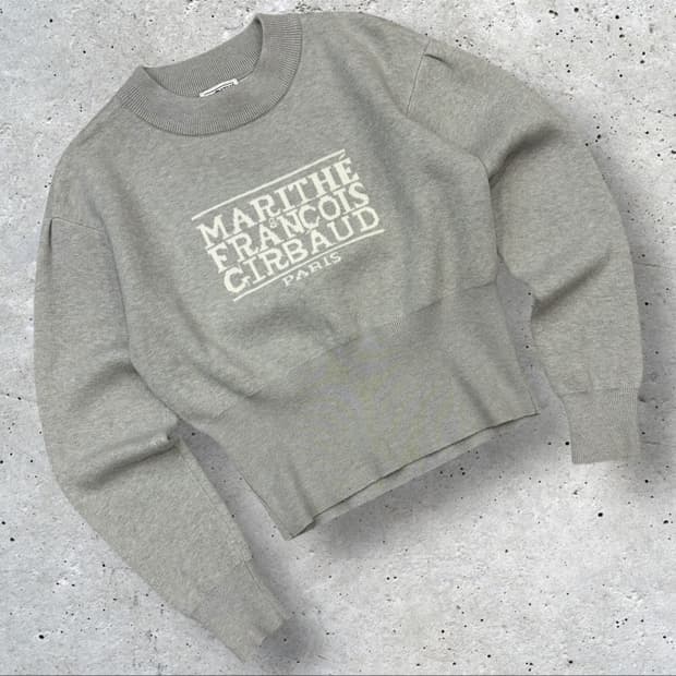 마리떼 프랑소와 저버 스웨터 회색 C177