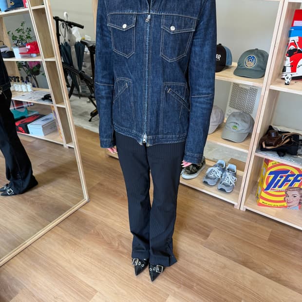 넘버나인 데님 자켓