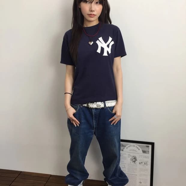 00s Majestic Yankees Matsui 55 Tee