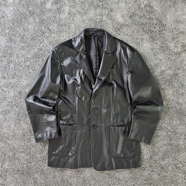 [무료배송] SKIN FACTORY 긴팔 가죽 자켓