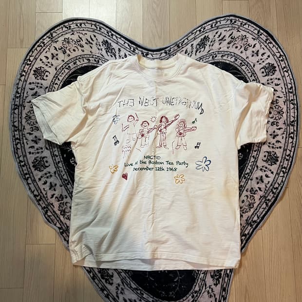 NBCT 흰색 티셔츠