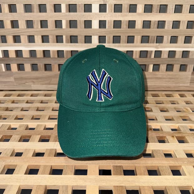 90s 뉴욕 양키스 그린 캡