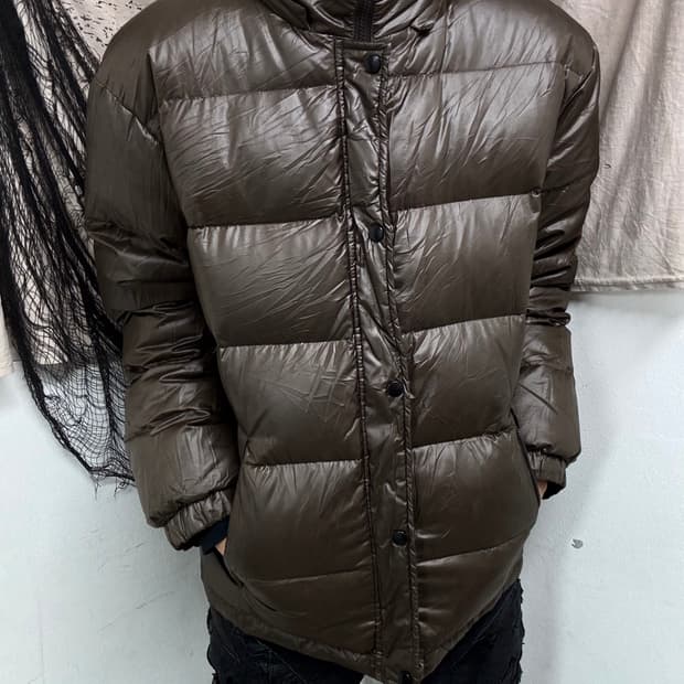 Dark Brown Y2K Padding