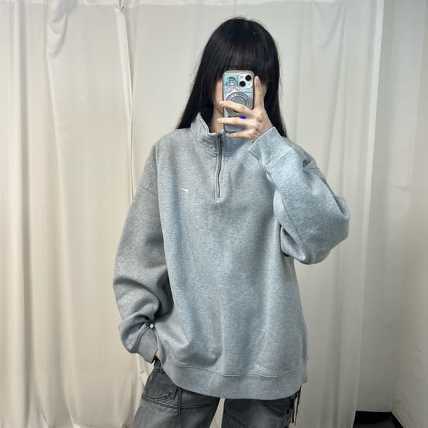 Nike NRG melange half-zip sweatshirt