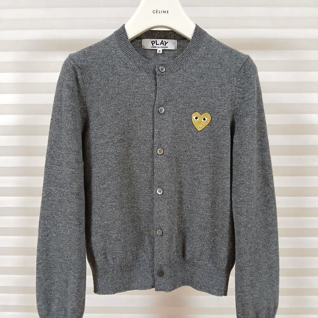 [꼼데가르송] 골드와펜 가디건