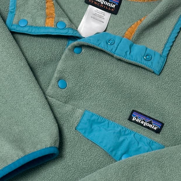 파타고니아 신칠라 민트 청록 L