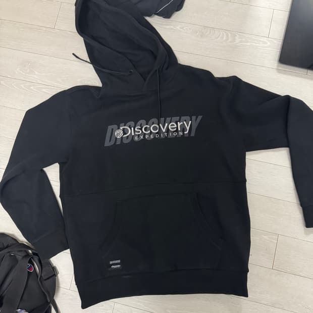 디스커버리 후드티 블랙 95