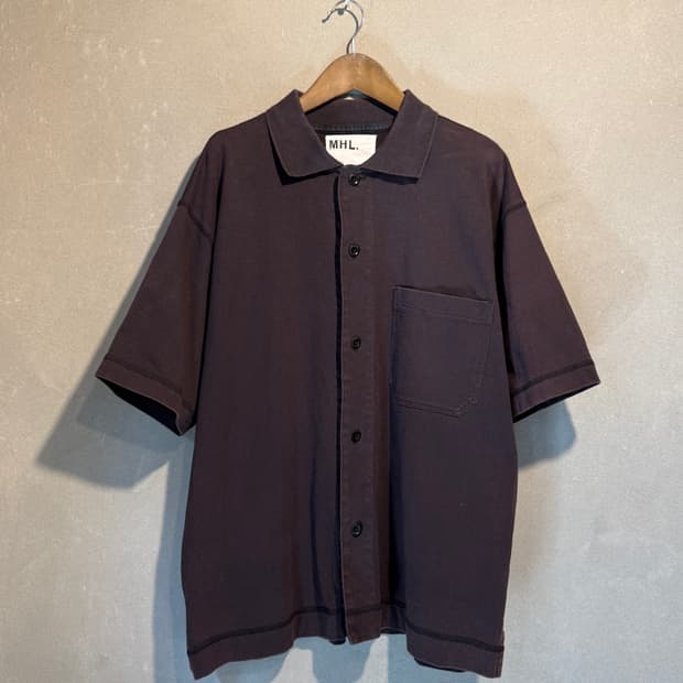 마가렛호웰 페이딩 셔츠 L(XL)