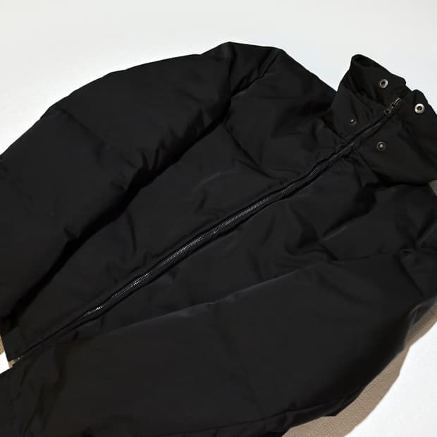 Jil sander snap collar puffer