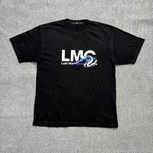 LMC 빅로고 웨이브 티셔츠