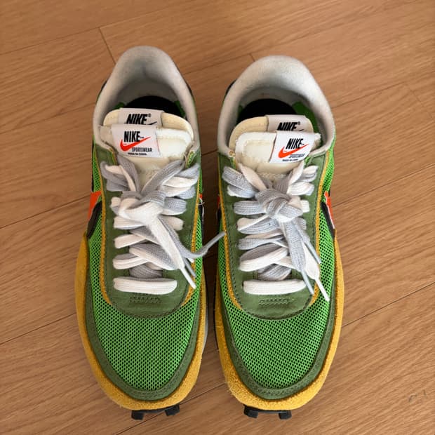나이키 사카이 LD 와플 멀티그린 240