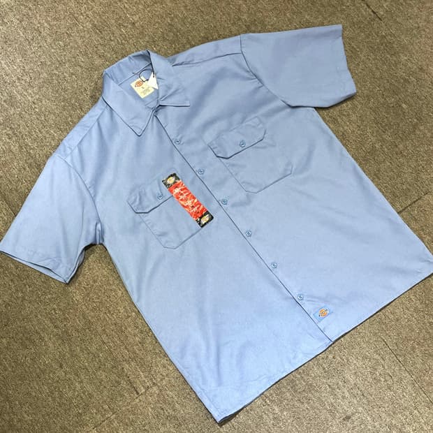 (L) Dickies 디키즈 반팔 워크 셔츠