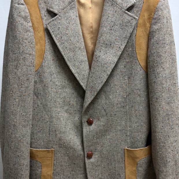 빈티지 오버핏 블레이저 자켓