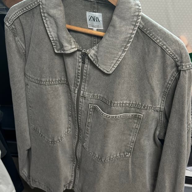 자라 데님 자켓