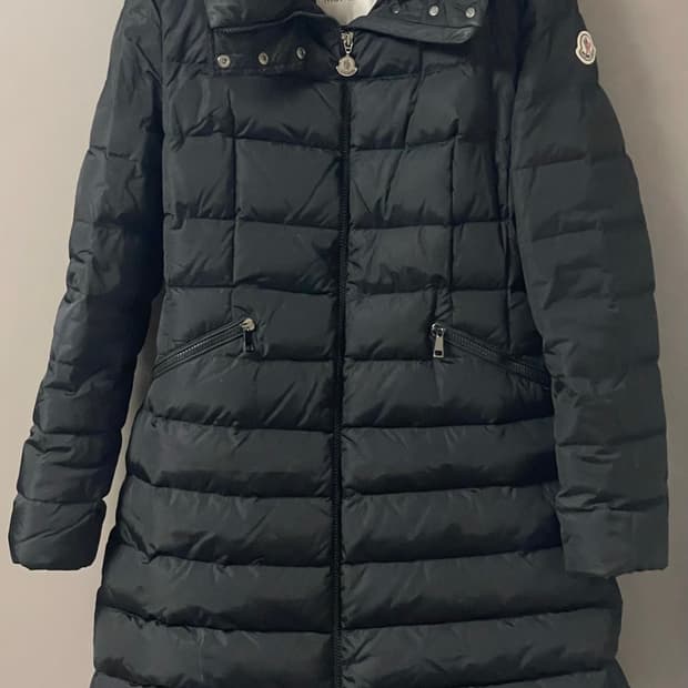 몽클레어 플라메떼 롱 다운 재킷 롱패딩 점퍼