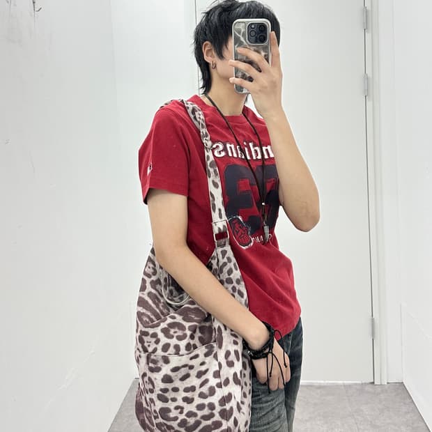 Vintage leopard bag