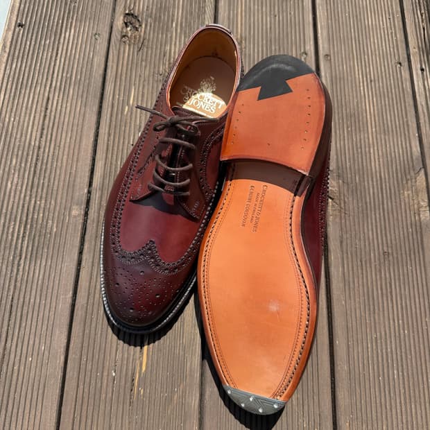 (미사용) Crockett & Jones 크로켓앤존스 코도반 더비 6E