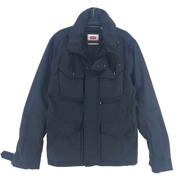 [남M]리바이스 블랙 코튼폴리 자켓[Y63-141]