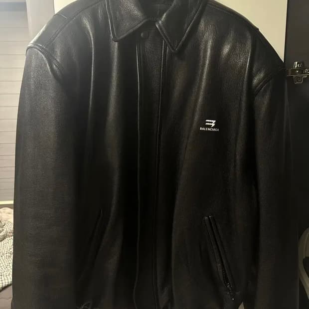 발렌시아가 택시 블루종 xs사이즈