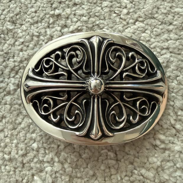 크롬하츠 클래식 오발 버클 1.5인치