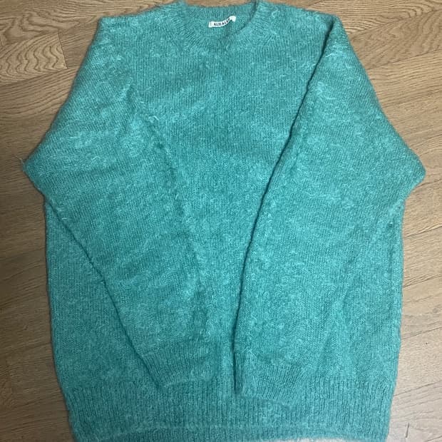 23AW 오라리 모헤어 니트 4