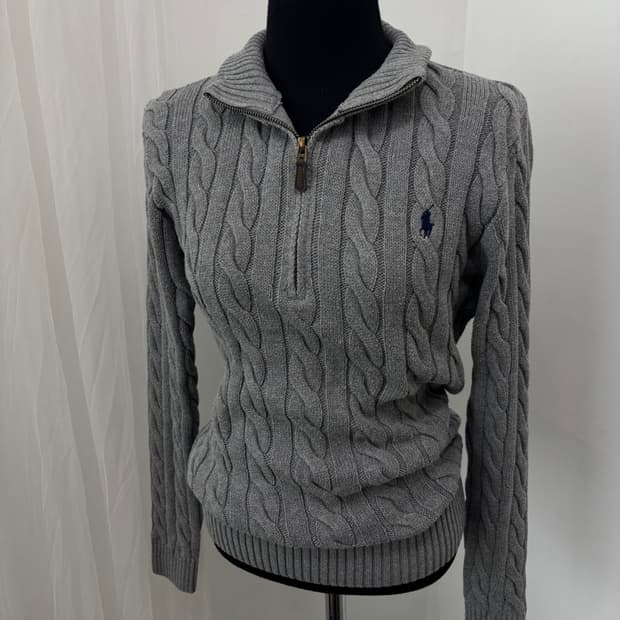 폴로 랄프로렌Polo Ralph Lauren 케이블 여성 니트집업
