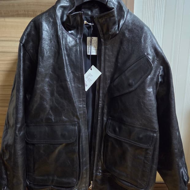 오라리 램 레더 블루종 3