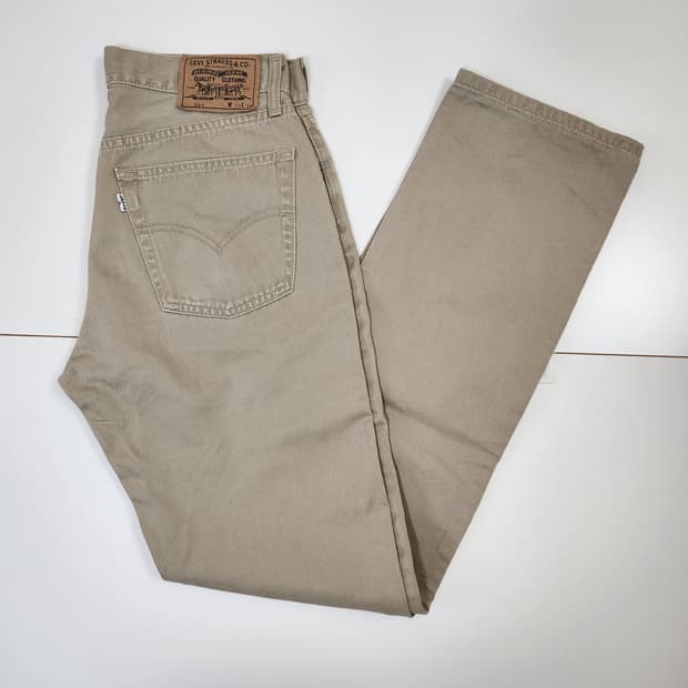 Made in Italy 90s 빈티지 리바이스 551 W31 L34