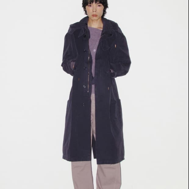 (구매) 누마레 ÉÉ 피쉬테일 야상 자켓 퍼플/와인 구합니다!