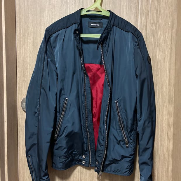 디젤 나일론 라이더 자켓