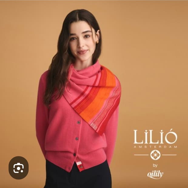 상태굿굿)릴리오] 오일릴리 캐시미어 머플러