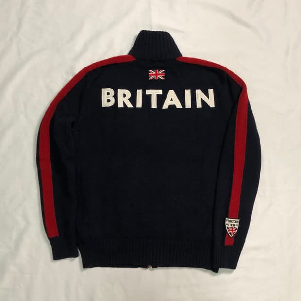 폴로 랄프로렌 빅포니 브리튼 램스울 니트 집업