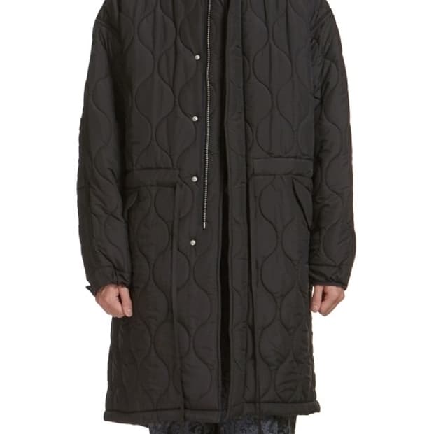 유스 youth 퀼팅 피쉬테일 파카 M