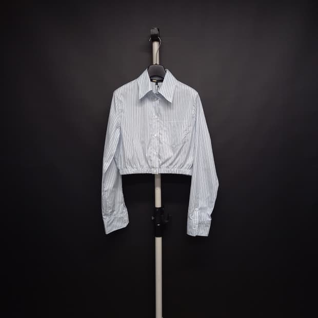 새 마쥬 춘추 숏 남방 블라우스 55